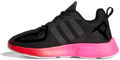 (Preschool) adidas ZX 2K Flux Little Kid 'Black Pink' FW2373 (Preschool) adidas ZX 2K Flux Little Kid 'Black Pink' FW2373