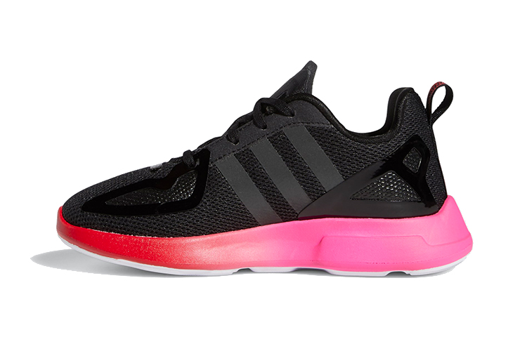 (Preschool) adidas ZX 2K Flux Little Kid 'Black Pink' FW2373