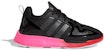 (PS) adidas ZX 2K Flux Kanak-kanak 'Hitam Pink' FW2373
