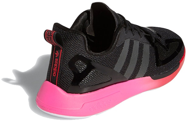 (PS) adidas ZX 2K Flux Kanak-kanak 'Hitam Pink' FW2373 Shop (PS) adidas ZX 2K Flux Kanak-kanak 'Hitam Pink' FW2373