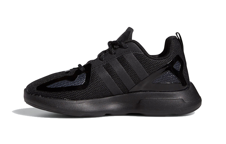 (Preschool) adidas ZX 2K Flux Little Kid 'Monochrome Black' FW8267