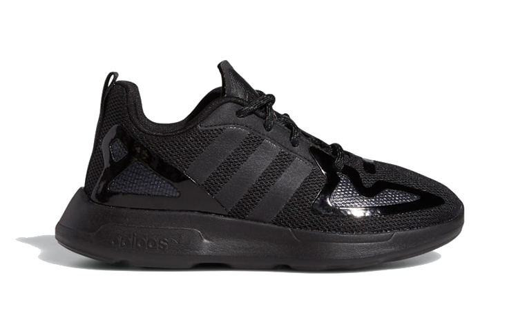 Order (PS) adidas ZX 2K Flux Kanak-kanak 'Hitam Monokrom' FW8267