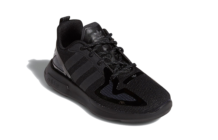 Lookbook (PS) adidas ZX 2K Flux Kanak-kanak 'Hitam Monokrom' FW8267