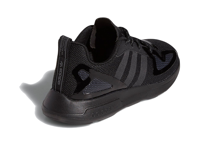 Shop (PS) adidas ZX 2K Flux Kanak-kanak 'Hitam Monokrom' FW8267