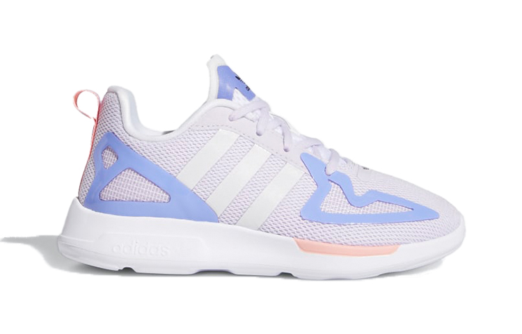 Order (PS) adidas ZX 2K Flux Kanak-kanak 'Putih Ungu' FW2371
