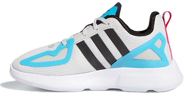 (PS) adidas ZX 2K Flux Kanak-Kanak 'Putih Signal Cyan' FW2372 Buy (PS) adidas ZX 2K Flux Kanak-Kanak 'Putih Signal Cyan' FW2372