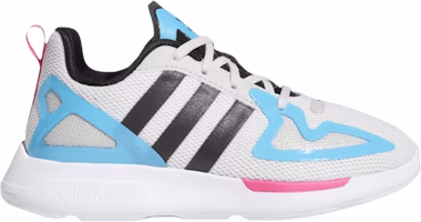 (Preschool) adidas ZX 2K Flux Little Kid 'White Signal Cyan' FW2372 (Preschool) adidas ZX 2K Flux Little Kid 'White Signal Cyan' FW2372