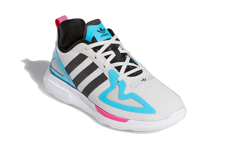 Lookbook (PS) adidas ZX 2K Flux Kinderen ''Wit Signal Cyan'' FW2372