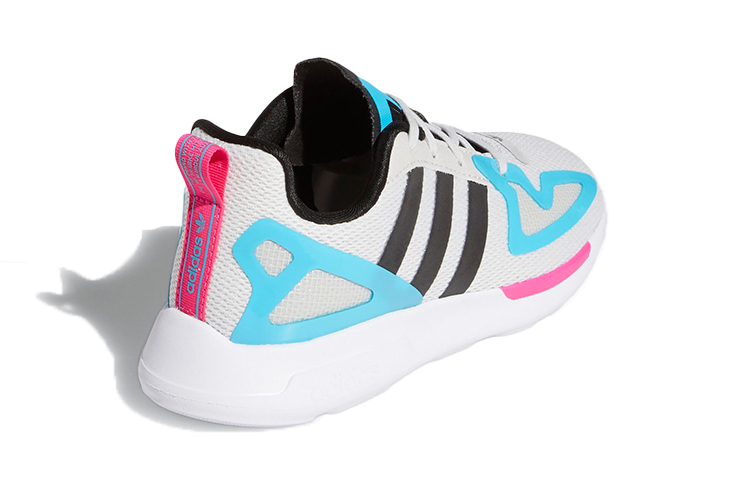 Shop (PS) adidas ZX 2K Flux Kinderen ''Wit Signal Cyan'' FW2372