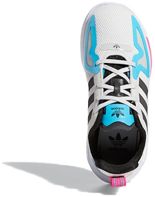 (PS) adidas ZX 2K Flux Kanak-Kanak 'Putih Signal Cyan' FW2372 Purchase (PS) adidas ZX 2K Flux Kanak-Kanak 'Putih Signal Cyan' FW2372
