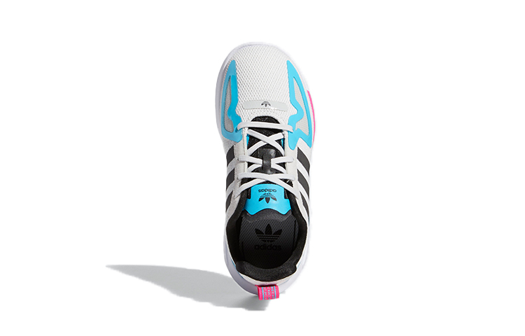 Purchase (PS) adidas ZX 2K Flux Kinderen ''Wit Signal Cyan'' FW2372