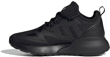 (Preschool) adidas ZX 2K J 'Triple Black' GY2683 (Preschool) adidas ZX 2K J 'Triple Black' GY2683