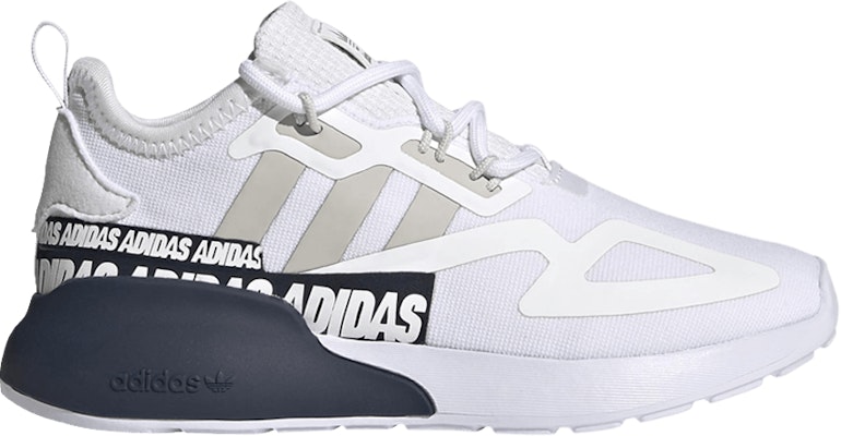 (PS) adidas ZX 2K J 'Wordmark Heel Stripe - Blanco' FX5227 Buy (PS) adidas ZX 2K J 'Wordmark Heel Stripe - Blanco' FX5227
