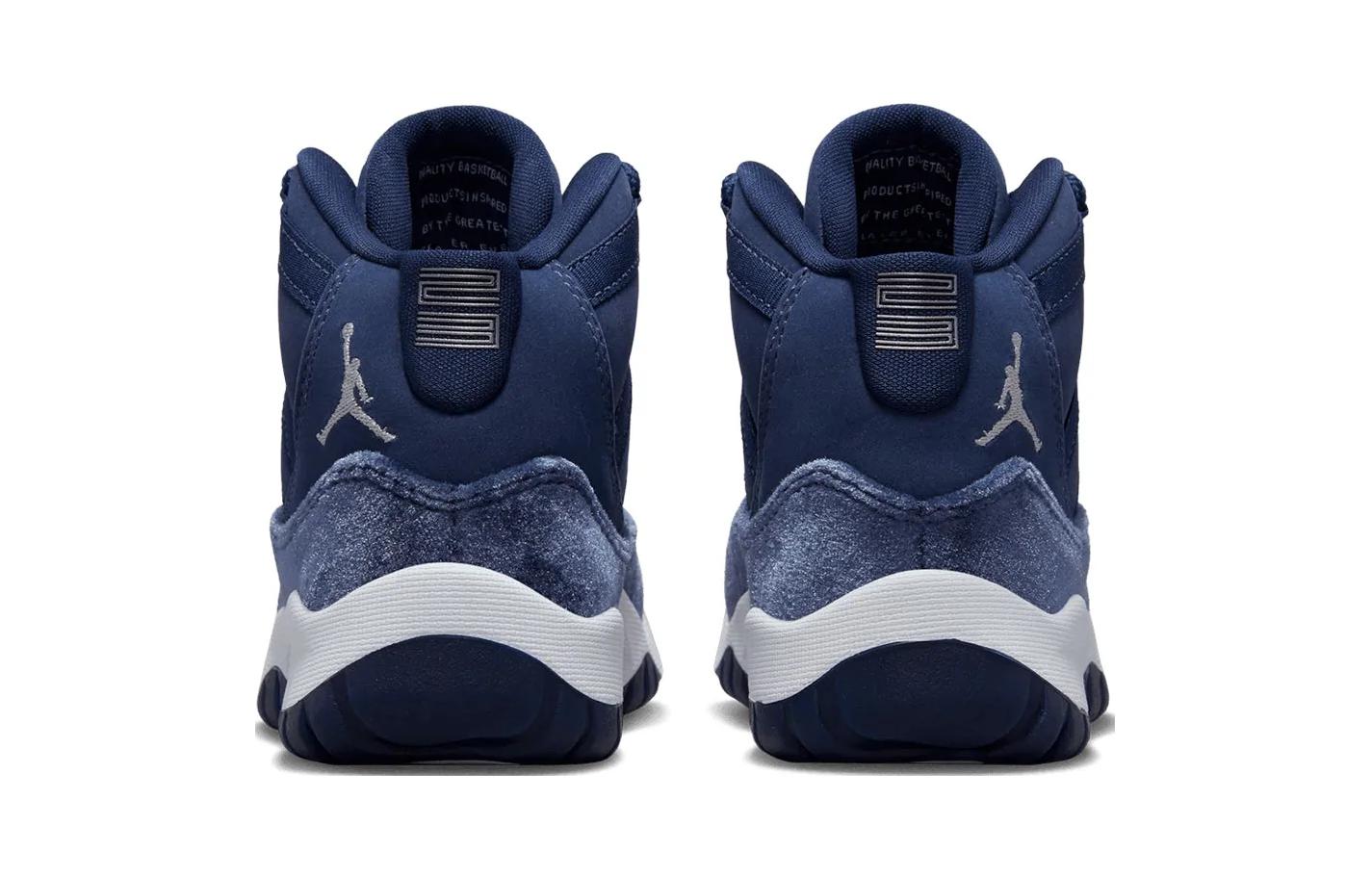 Shop (學齡前) Air Jordan 11 復刻版 '海軍藍天鵝絨' DO3857-441