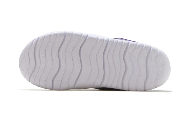 Shop BP幼童 Air Jordan 11 Retro Little Flex “黑庭紫“低筒拼色籃球鞋 黑紫