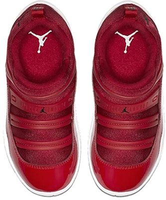 (PS) Air Jordan 11 复刻 小童款 '健身红' BQ7101-623 Lookbook (PS) Air Jordan 11 复刻 小童款 '健身红' BQ7101-623