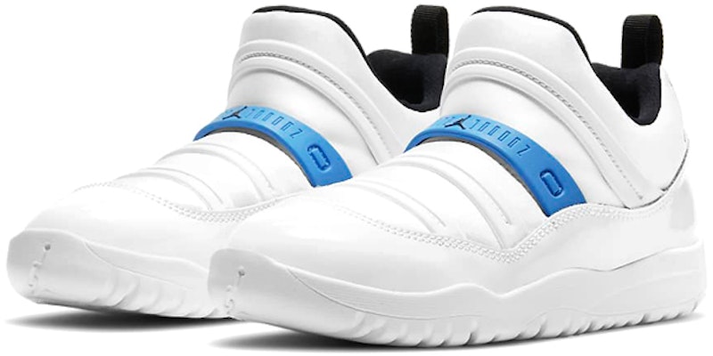 (PS) Air Jordan 11 Retro Little Flex 'Putih Legend Biru' BQ7101-114 Lookbook (PS) Air Jordan 11 Retro Little Flex 'Putih Legend Biru' BQ7101-114