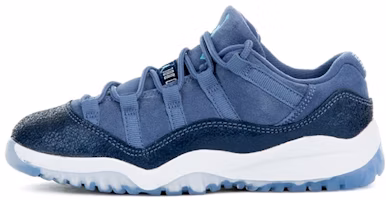 (Preschool) Air Jordan 11 Retro Low 'Blue Moon' 580522-408 (Preschool) Air Jordan 11 Retro Low 'Blue Moon' 580522-408