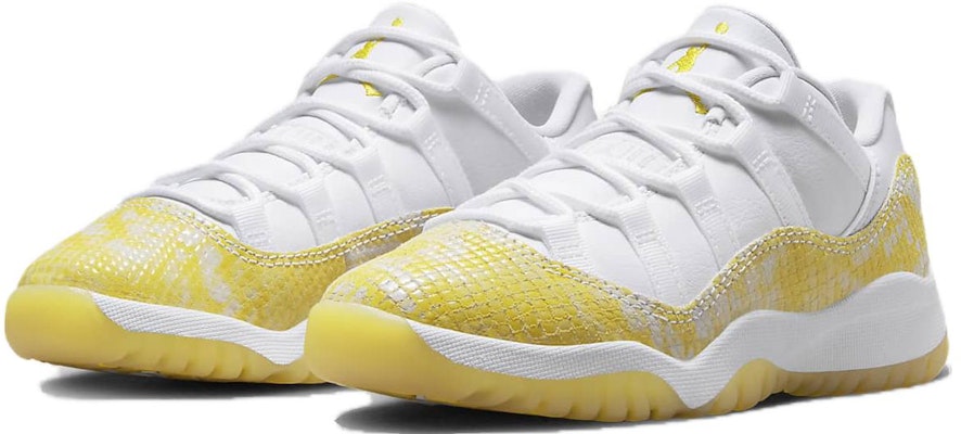 (幼童) Air Jordan 11 Retro Low '黃蛇紋' 580522-107 Lookbook (幼童) Air Jordan 11 Retro Low '黃蛇紋' 580522-107