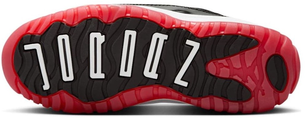 (PS) Air Jordan 11 复刻低帮红黑配色 FV5116-006 Details for (PS) Air Jordan 11 复刻低帮红黑配色 FV5116-006