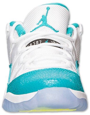 Jordan 11 retro low top aqua safari