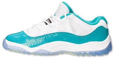 (JR) Air Jordan 11 复刻低帮 GP '水蓝色野生动物园' 580522-143 Lookbook (JR) Air Jordan 11 复刻低帮 GP '水蓝色野生动物园' 580522-143