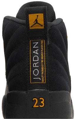 (PS) Air Jordan 12 Retro 'Black Taxi' Hitam Kuning 151186-071 Sizing (PS) Air Jordan 12 Retro 'Black Taxi' Hitam Kuning 151186-071