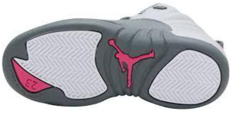 (PS) Air Jordan 12 Retro 'Gris Lobo y Rosa Intenso' 510816-029 Details for (PS) Air Jordan 12 Retro 'Gris Lobo y Rosa Intenso' 510816-029