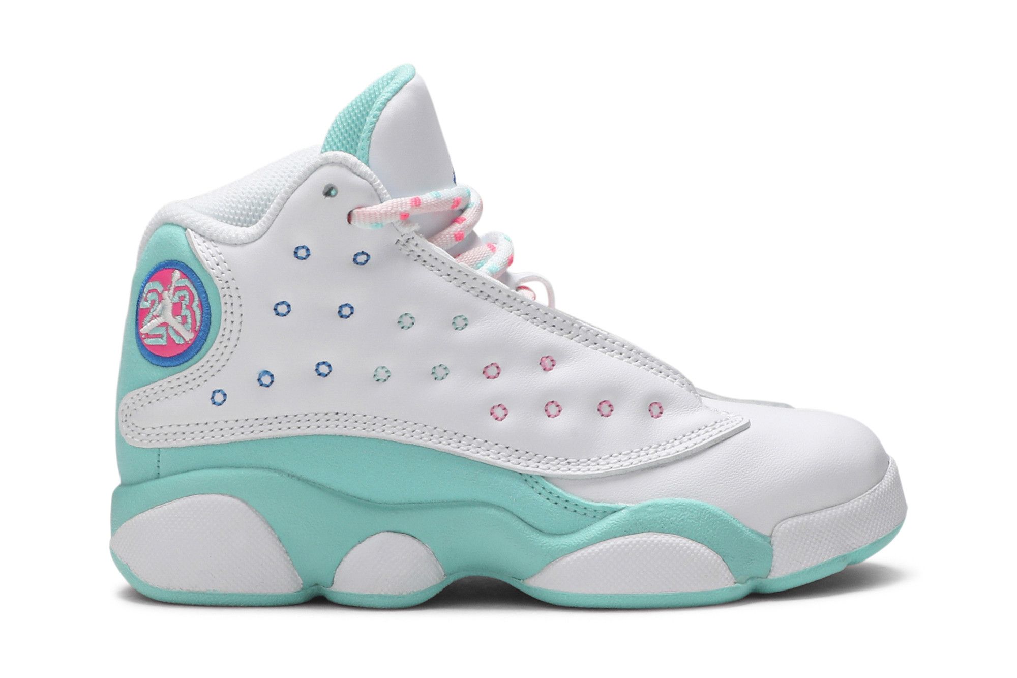 (Preschool) Air Jordan 13 Retro 'Aurora Green' 439669-100