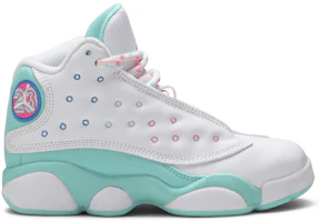 (Preschool) Air Jordan 13 Retro 'Aurora Green' 439669-100 (Preschool) Air Jordan 13 Retro 'Aurora Green' 439669-100