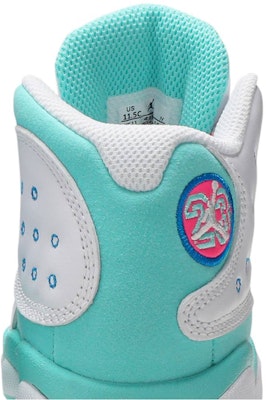 (PS) Air Jordan 13 Retro 'Aurora Green' Wanita 439669-100 Sizing (PS) Air Jordan 13 Retro 'Aurora Green' Wanita 439669-100