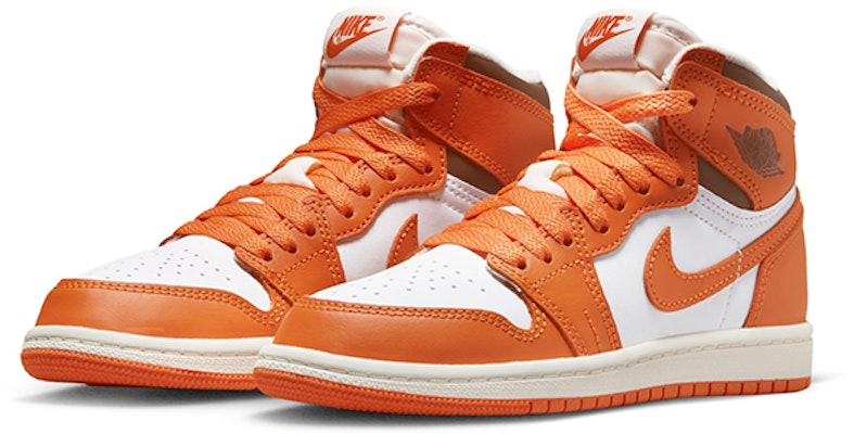 (PS) Air Jordan 1 High OG 'Starfish' Lelaki Perempuan Sneakers Oranye CU0449-101 Lookbook (PS) Air Jordan 1 High OG 'Starfish' Lelaki Perempuan Sneakers Oranye CU0449-101