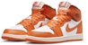 (PS) Air Jordan 1 High OG 'Starfish' Lelaki Perempuan Sneakers Oranye CU0449-101