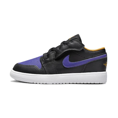 (PS) Jordan 1 Low Alt 'Black Purple'