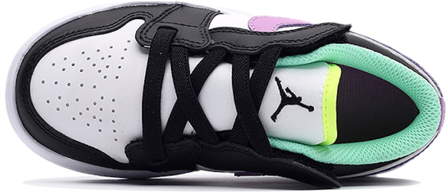 (Preschool) Air Jordan 1 Low Alt 'Black White Purple' BQ6066-151 Shop (Preschool) Air Jordan 1 Low Alt 'Black White Purple' BQ6066-151