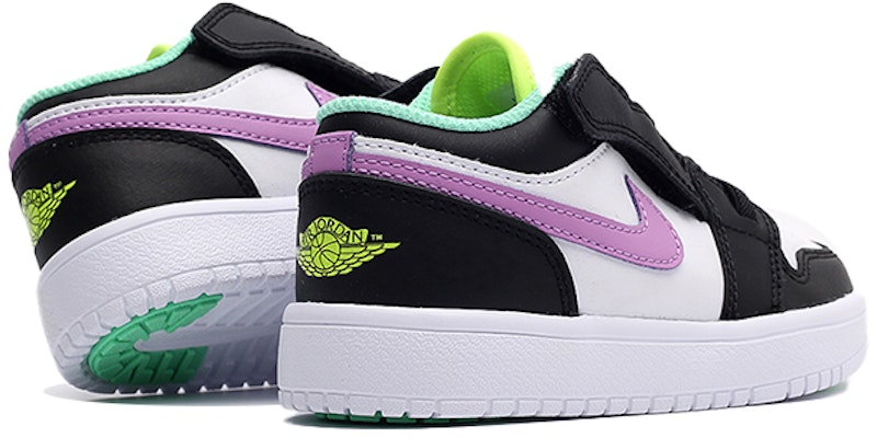 (Preschool) Air Jordan 1 Low Alt 'Black White Purple' BQ6066-151 Purchase (Preschool) Air Jordan 1 Low Alt 'Black White Purple' BQ6066-151