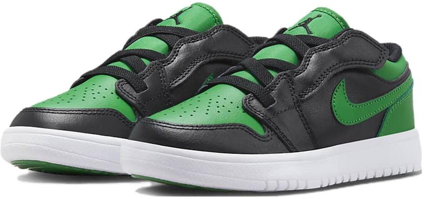 (Preschool) Air Jordan 1 Low Alt 'Green Black' BQ6066-065 Lookbook (Preschool) Air Jordan 1 Low Alt 'Green Black' BQ6066-065