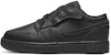 (PS) Air Jordan 1 Low Alternatif 'Hitam Pekat' BQ6066-091