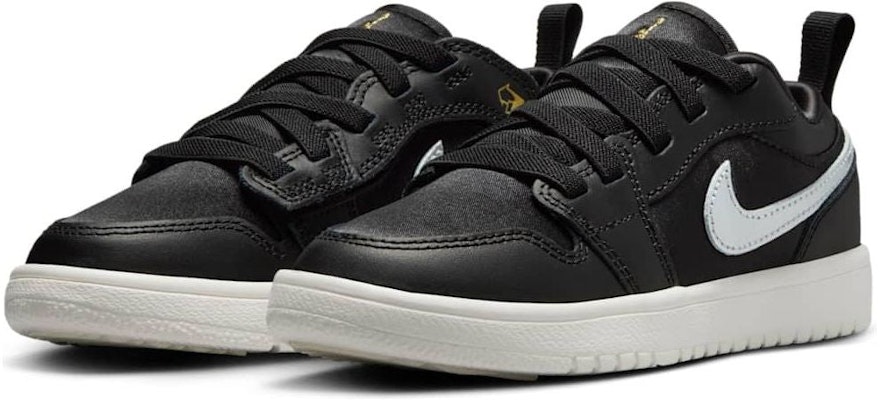 (JR) Air Jordan 1 Low ALT SE 'Hitam Perak Metalik' FZ3920-001 Lookbook (JR) Air Jordan 1 Low ALT SE 'Hitam Perak Metalik' FZ3920-001