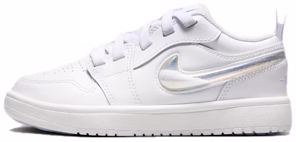 (Preschool) Air Jordan 1 Low ALT SE 'Glitter Swoosh' FQ9113-100 (Preschool) Air Jordan 1 Low ALT SE 'Glitter Swoosh' FQ9113-100