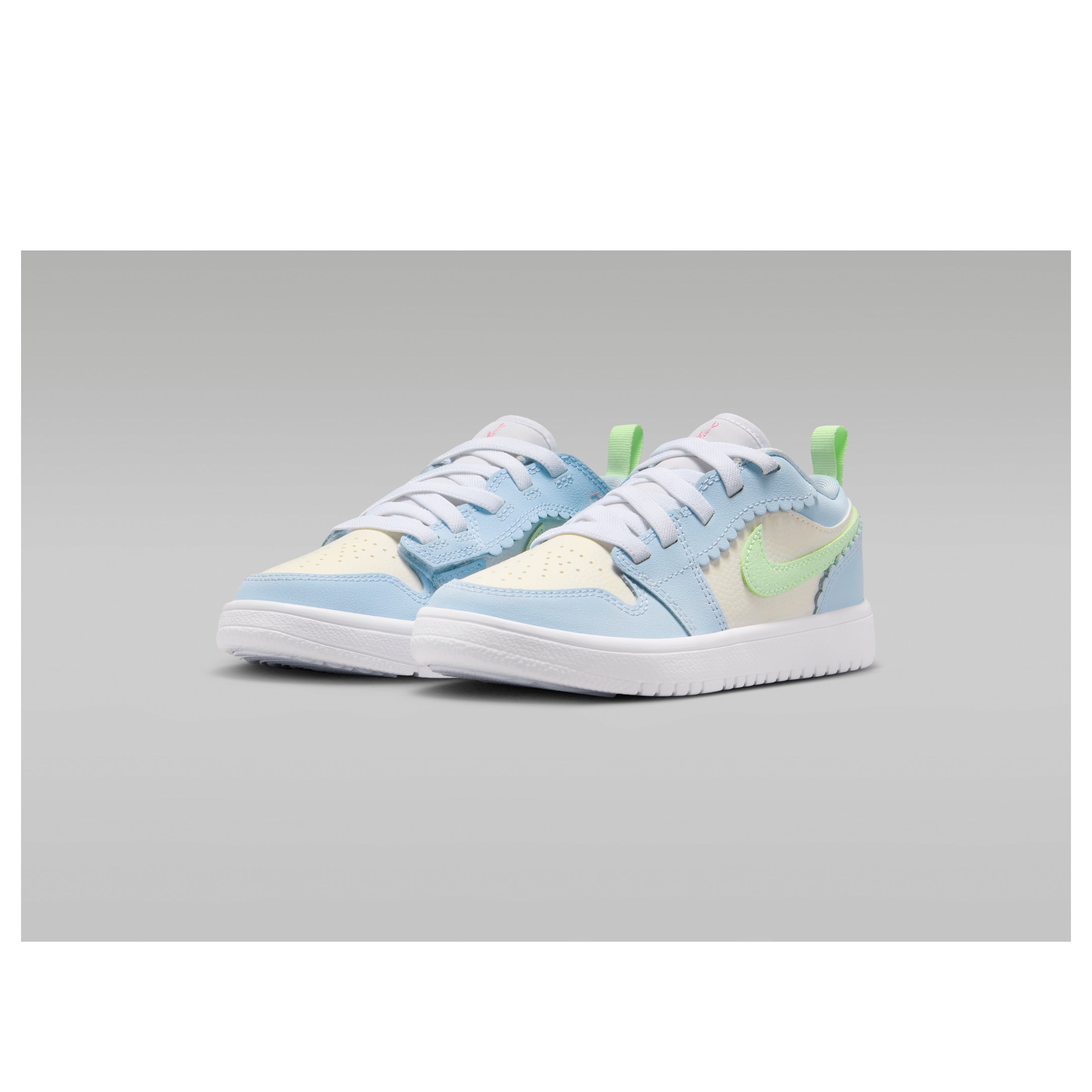 Shop (Preschool) Air Jordan 1 Low Alt SE 'Half Blue' IB7117-403
