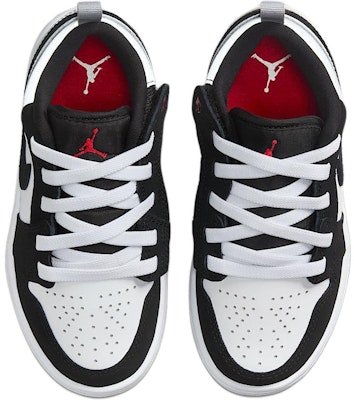 (Preschool) Air Jordan 1 Low ALT SE 'White Black Matte Silver' IB3885-106 Shop (Preschool) Air Jordan 1 Low ALT SE 'White Black Matte Silver' IB3885-106