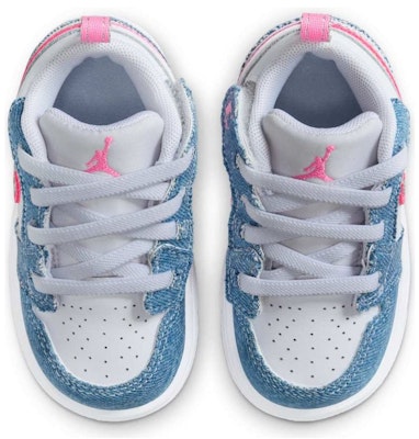 (Preschool) Air Jordan 1 Low ALT SE 'Denim Sequin' HQ2002-400 Order (Preschool) Air Jordan 1 Low ALT SE 'Denim Sequin' HQ2002-400