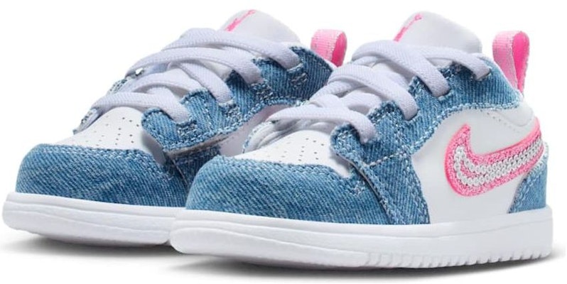 (Preschool) Air Jordan 1 Low ALT SE 'Denim Sequin' HQ2002-400 Shop (Preschool) Air Jordan 1 Low ALT SE 'Denim Sequin' HQ2002-400