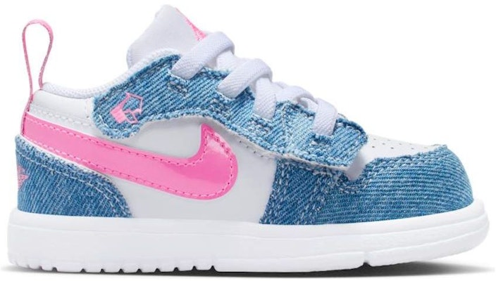 (Preschool) Air Jordan 1 Low ALT SE 'Denim Sequin' HQ2002-400 Details for (Preschool) Air Jordan 1 Low ALT SE 'Denim Sequin' HQ2002-400