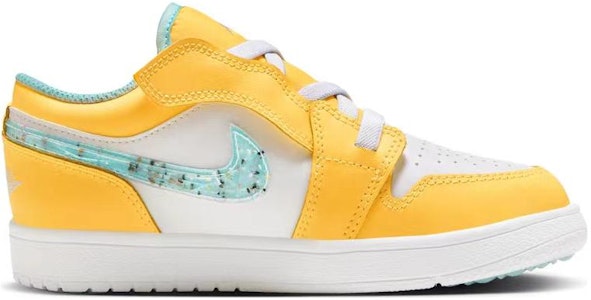 中童 Jordan Air Jordan 1 Low Alt SE PS 防滑耐磨 低幫 兒童板鞋 黃白 Order 中童 Jordan Air Jordan 1 Low Alt SE PS 防滑耐磨 低幫 兒童板鞋 黃白