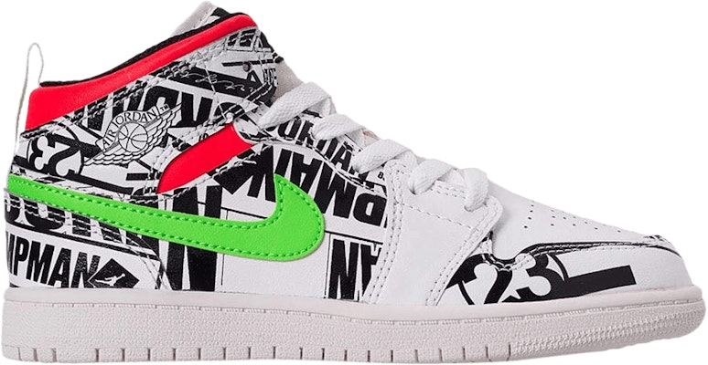 (PS) Air Jordan 1 Mid 'Penuh Logo' 640734-143 Buy (PS) Air Jordan 1 Mid 'Penuh Logo' 640734-143