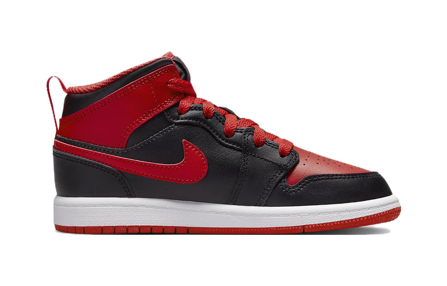 Order (PS) Air Jordan 1 Mid 'Bred Alternatif' DQ8424-060