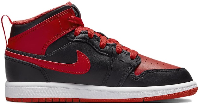 (PS) Air Jordan 1 中帮 '替代黑红' DQ8424-060 Order (PS) Air Jordan 1 中帮 '替代黑红' DQ8424-060