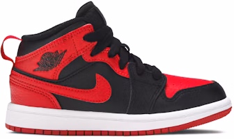 (Preschool) Air Jordan 1 Mid 'Banned' 640734-074 (Preschool) Air Jordan 1 Mid 'Banned' 640734-074
